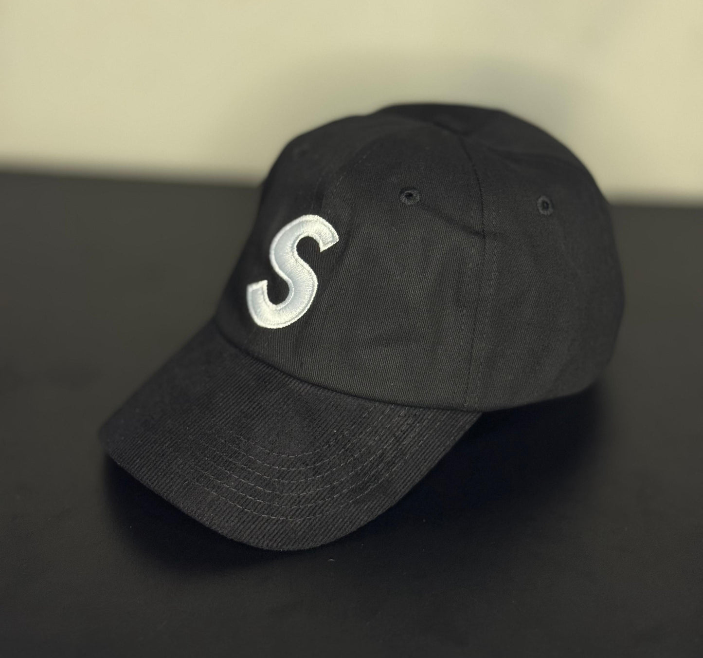 Supreme Seersucker S Logo 6-Panel