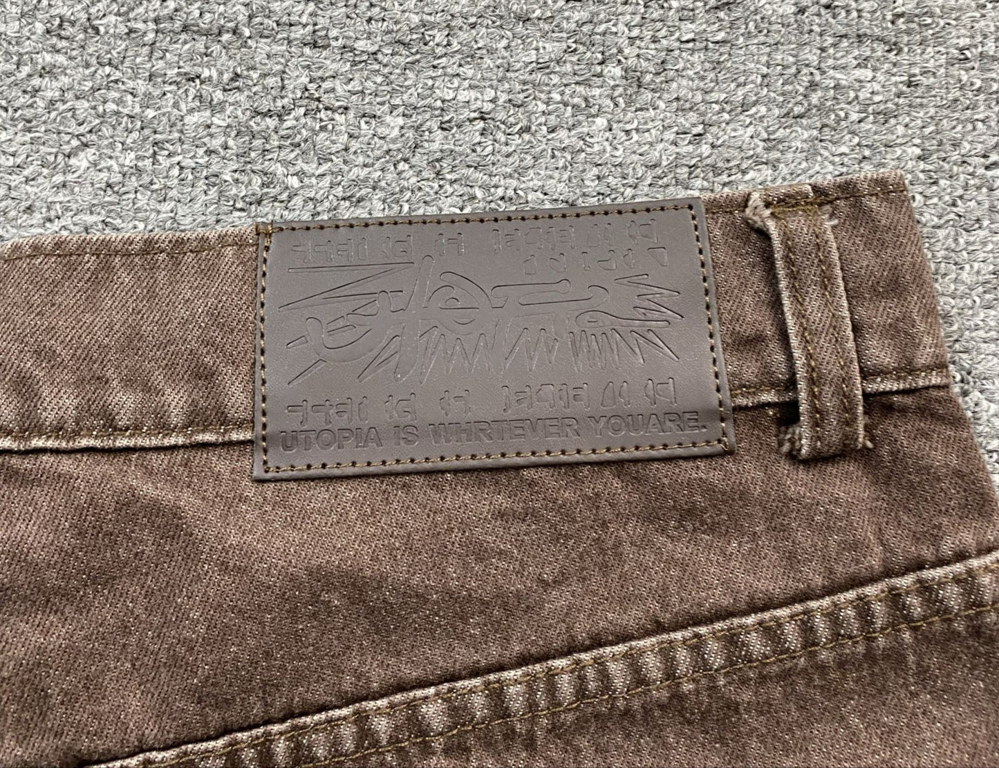 Travis Scott Earthquaker Short Marrom