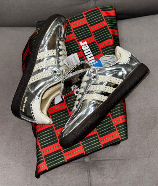 Wales Bonner x adidas Samba Silver Metallic