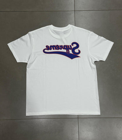 Supreme Backwards White