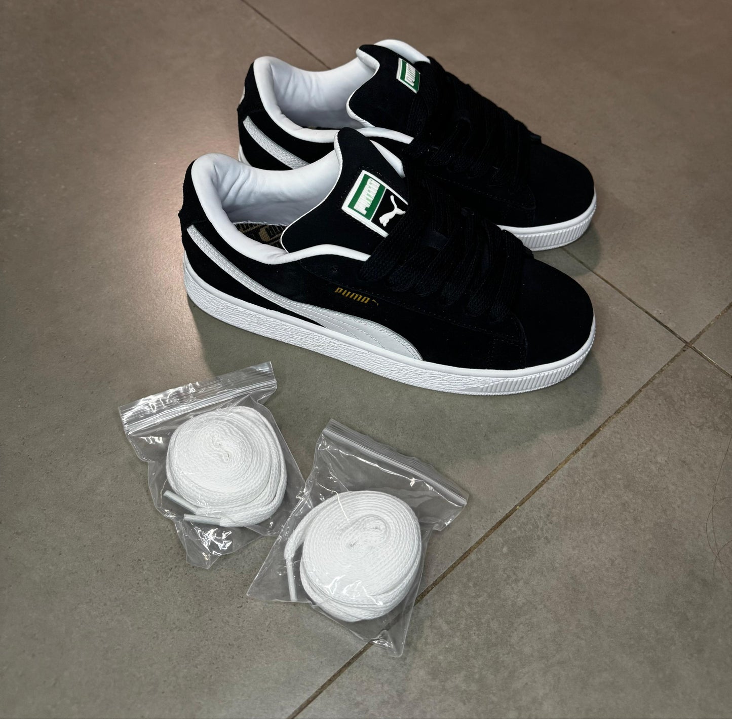 Puma Suede XL Black White