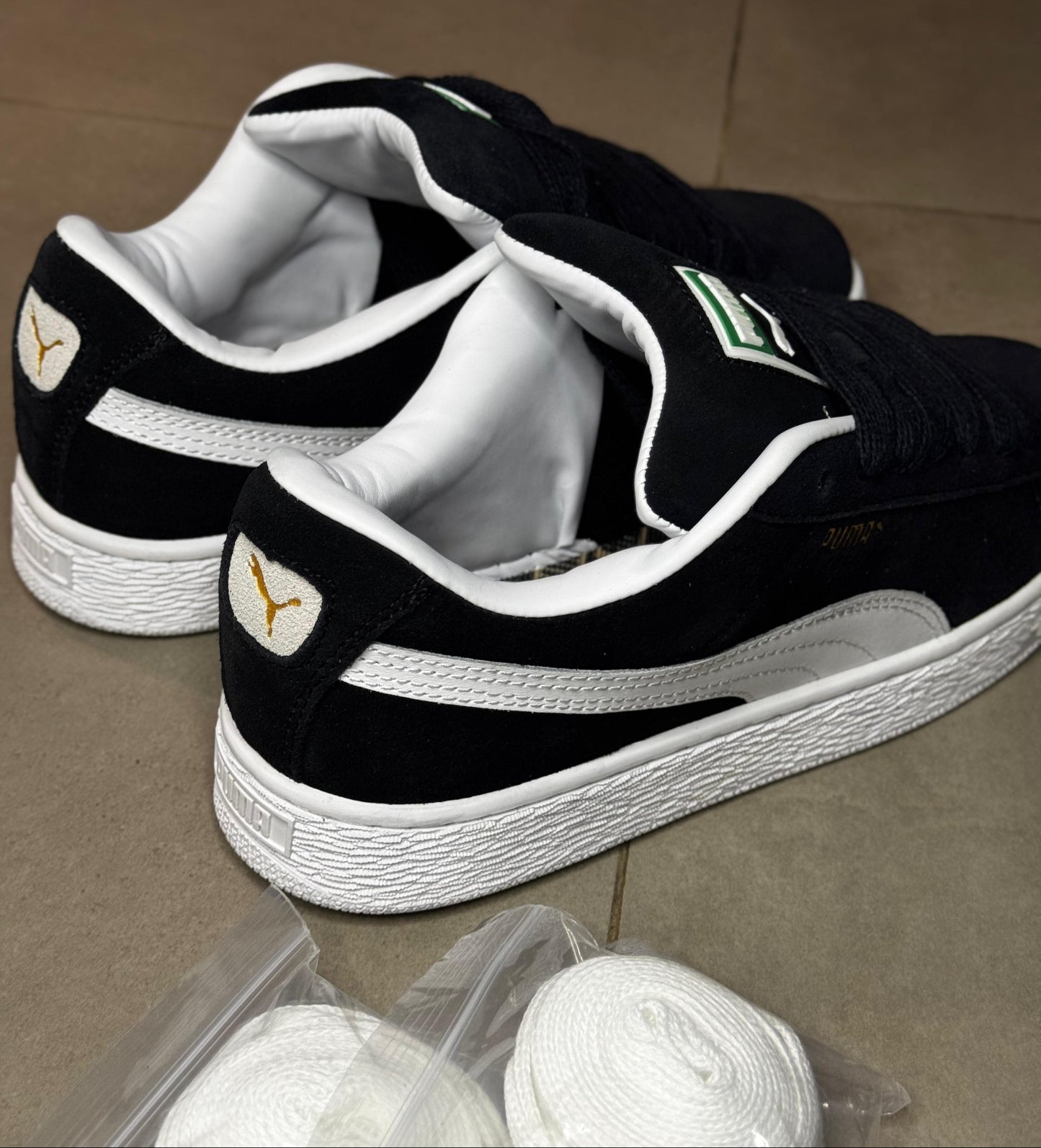 Puma Suede XL Black White