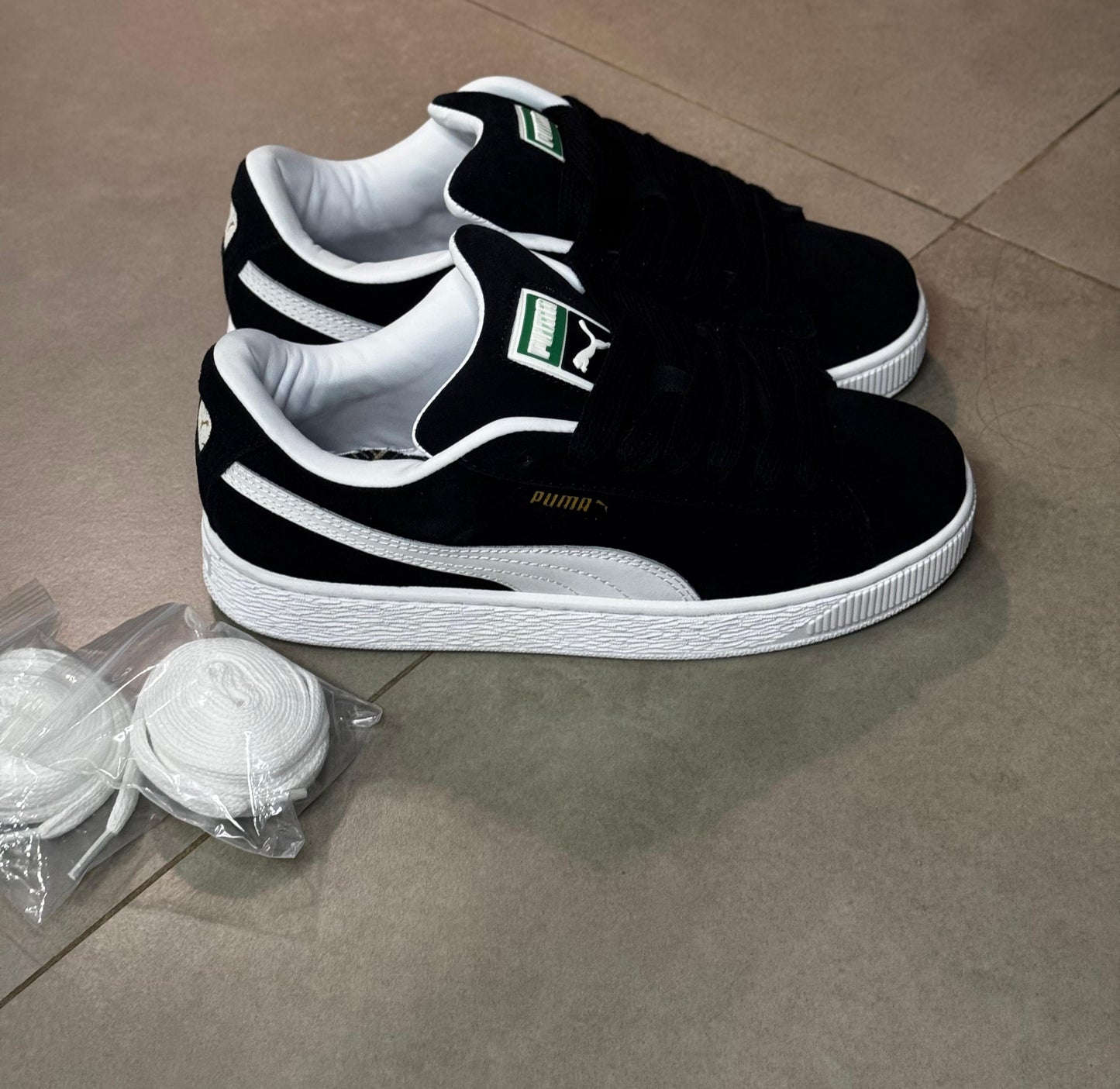 Puma Suede XL Black White