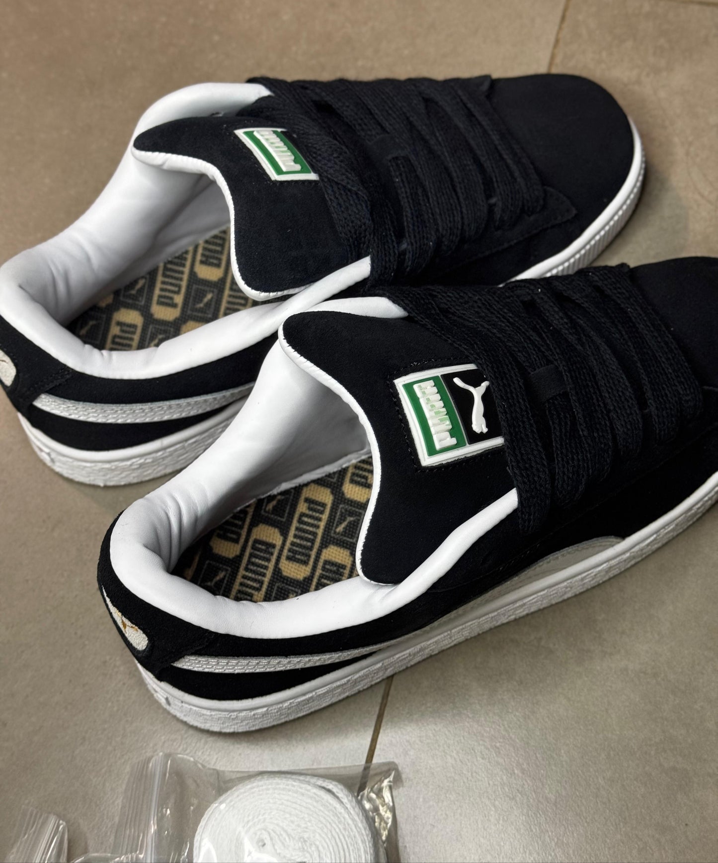 Puma Suede XL Black White