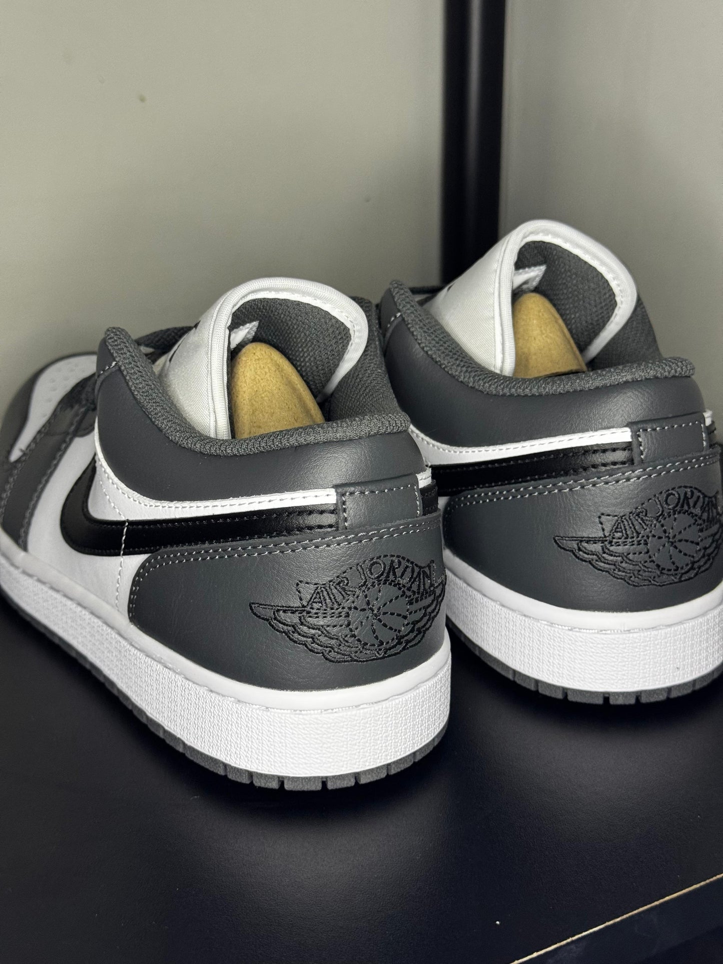 Air Jordan 1 Low Sail Dark Grey