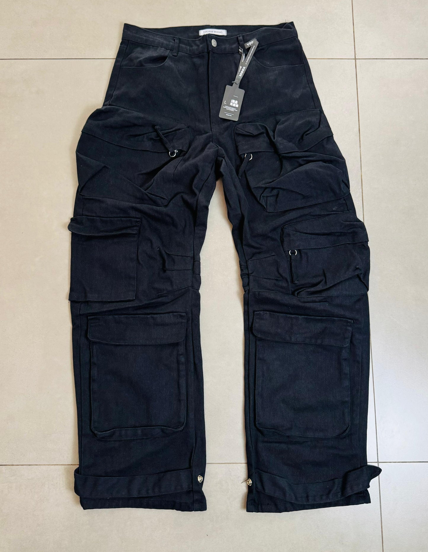 Pants Cargo Utility Black