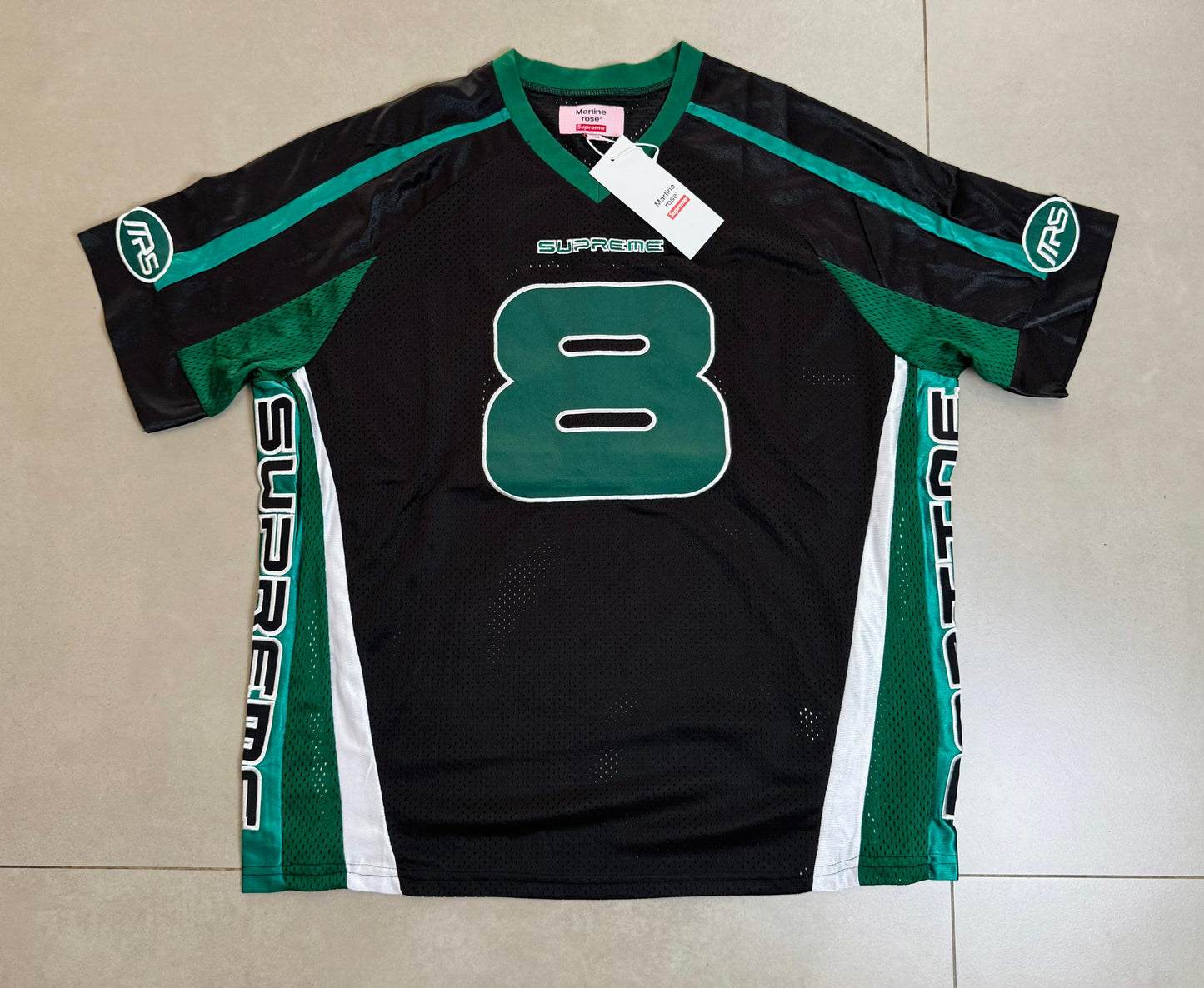 Supreme x Martine Rose Football Jersey Black