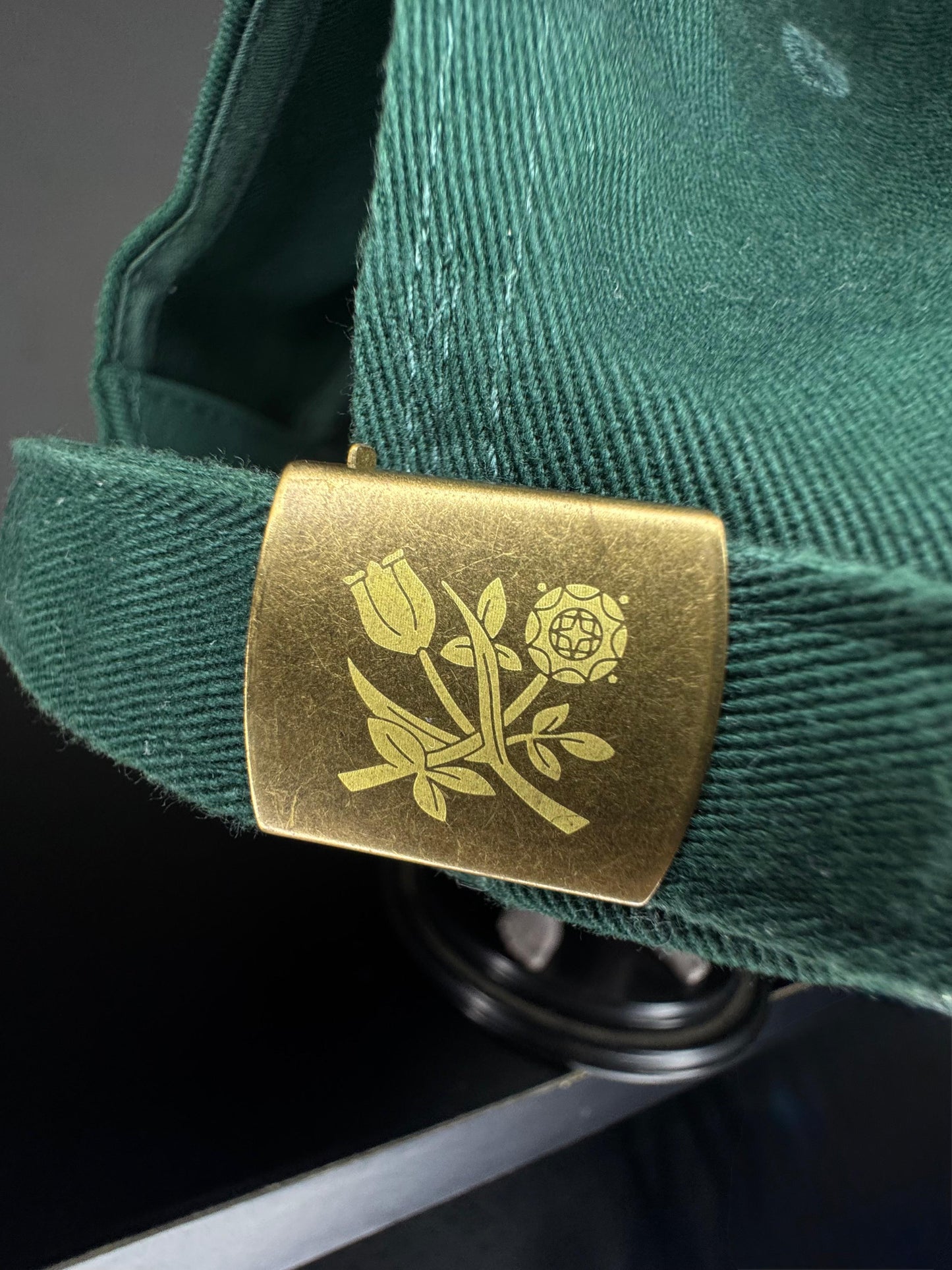 Aimé Leon Dore x Porsche 993 Turbo Boné Logo British Racing Green