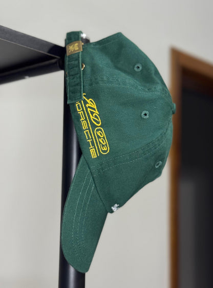 Aimé Leon Dore x Porsche 993 Turbo Boné Logo British Racing Green