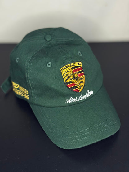 Aimé Leon Dore x Porsche 993 Turbo Boné Logo British Racing Green