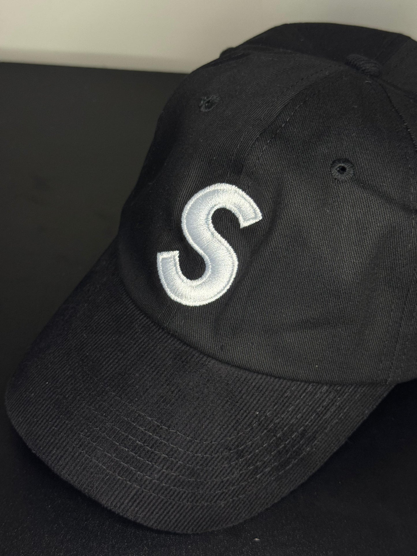 Supreme Seersucker S Logo 6-Panel