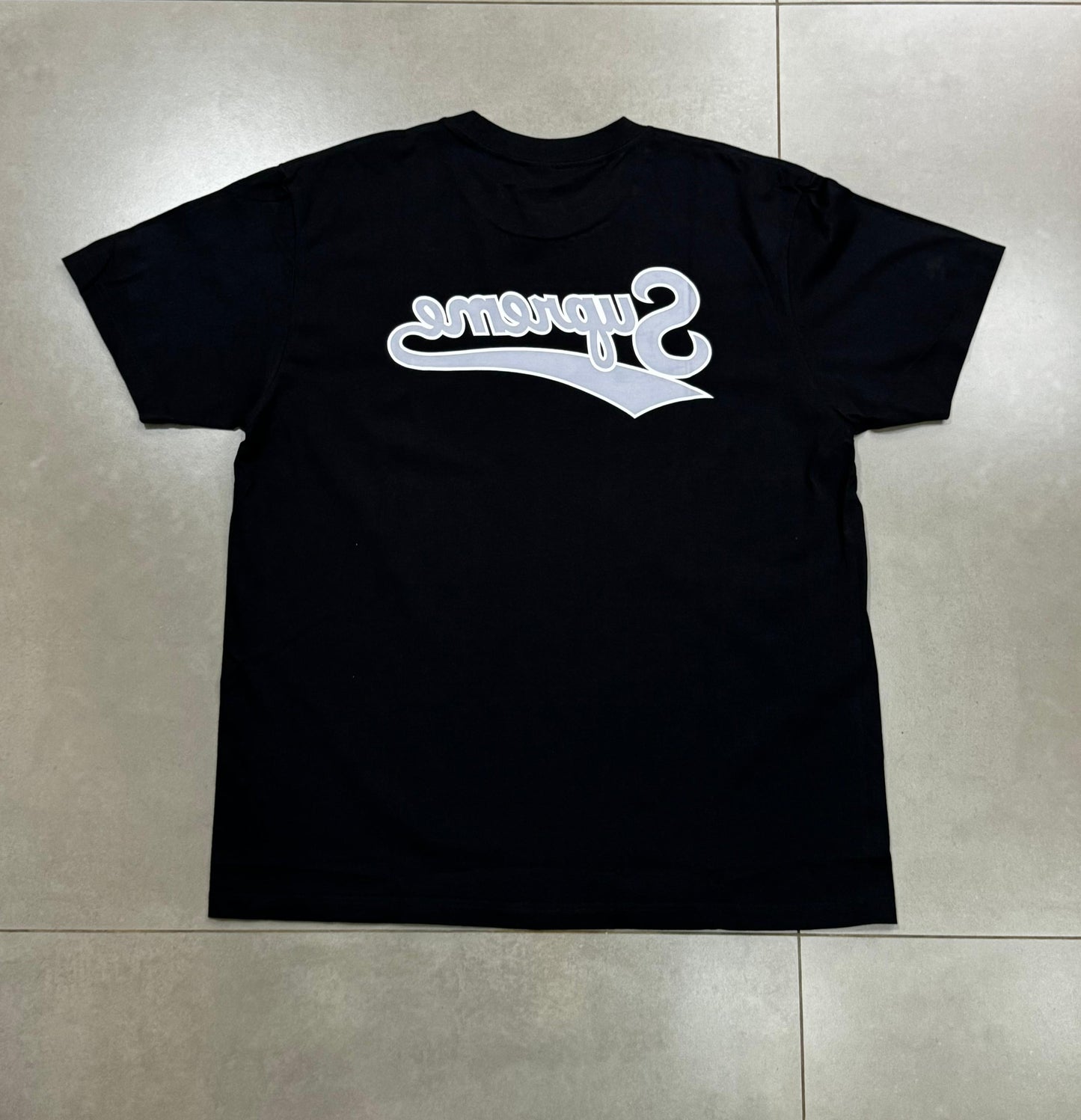 Supreme Backwards Black