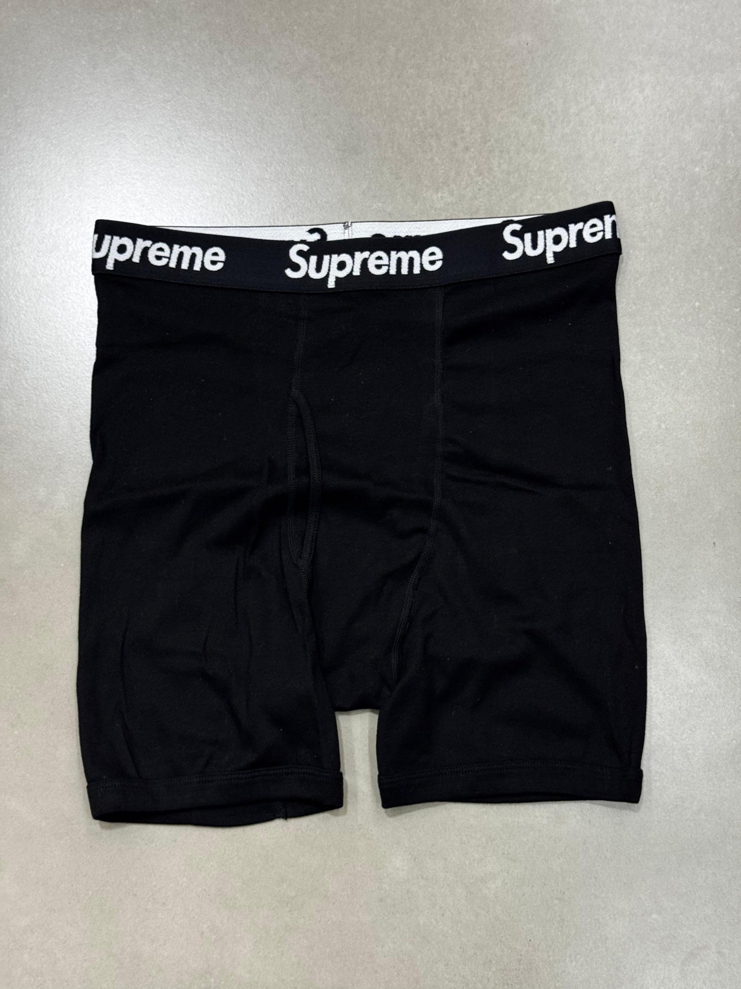 Supreme x Hanes "Boxer Briefs" Black