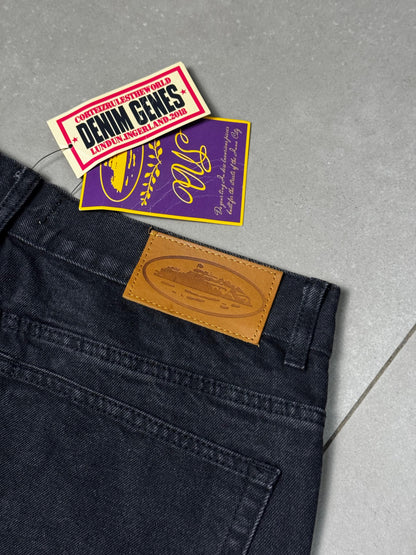 Shorts Corteiz Alcatraz Denim Black