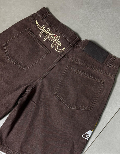 Travis Scott Earthquaker Short Marrom